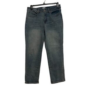 Time & Tru Size 8 Relaxed Fit High Waist Jeans